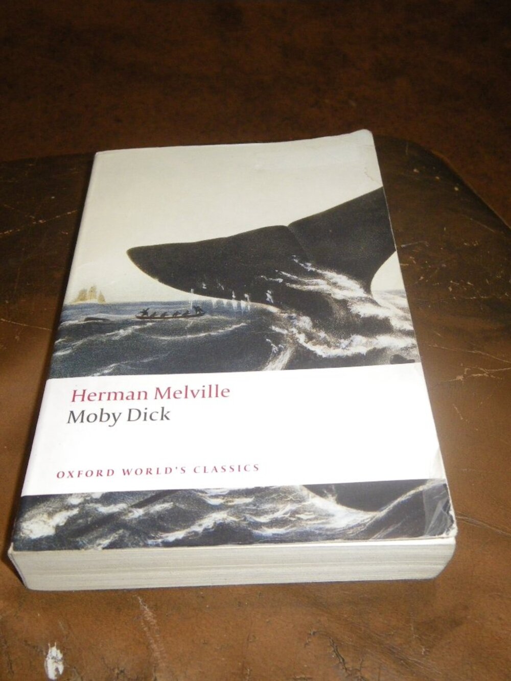 2008 Moby Dick by Herman Melville Oxford World’s Classics Paperback